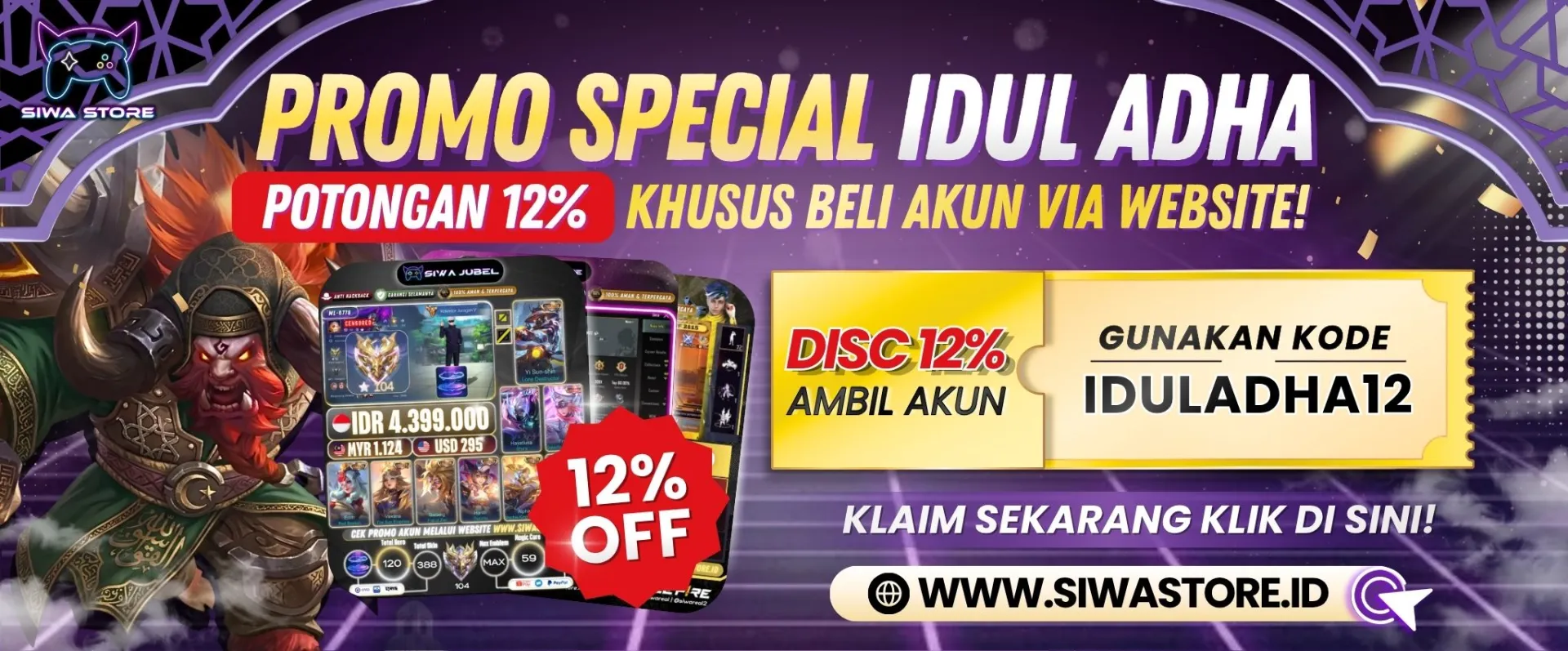 Toko Akun Premium