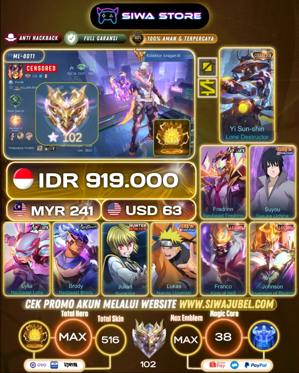 Yi Sun-shin - Lone Destructor (Collector)