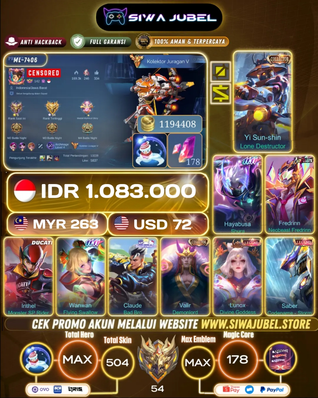 Yi Sun-shin - Lone Destructor (Collector)