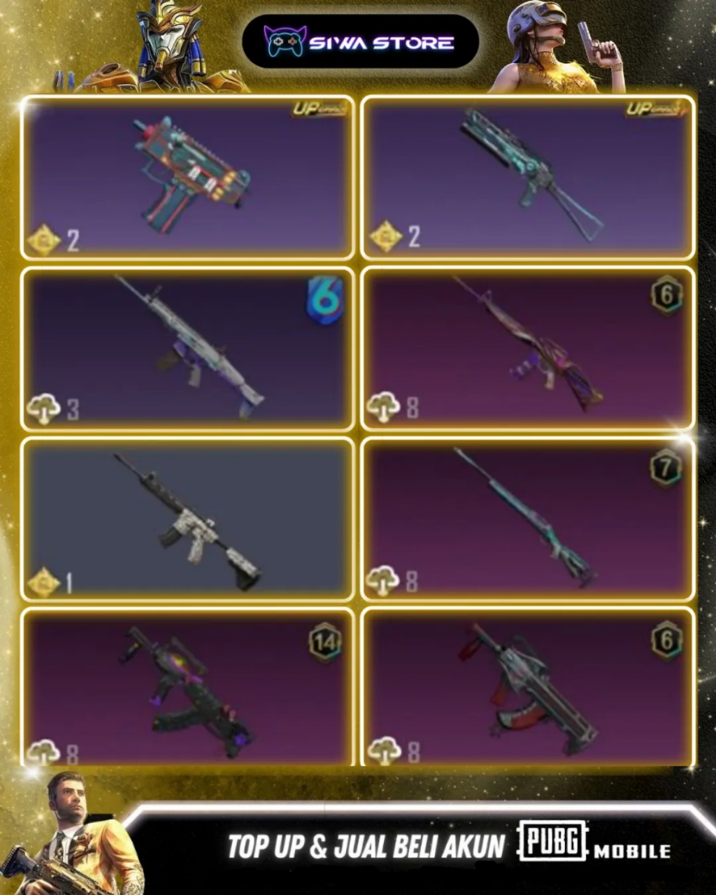 M416 GLACIER LVL 5 