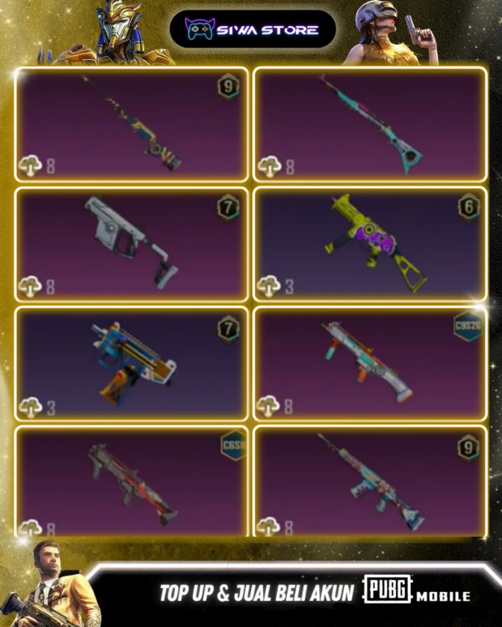 M416 GLACIER LVL 5 