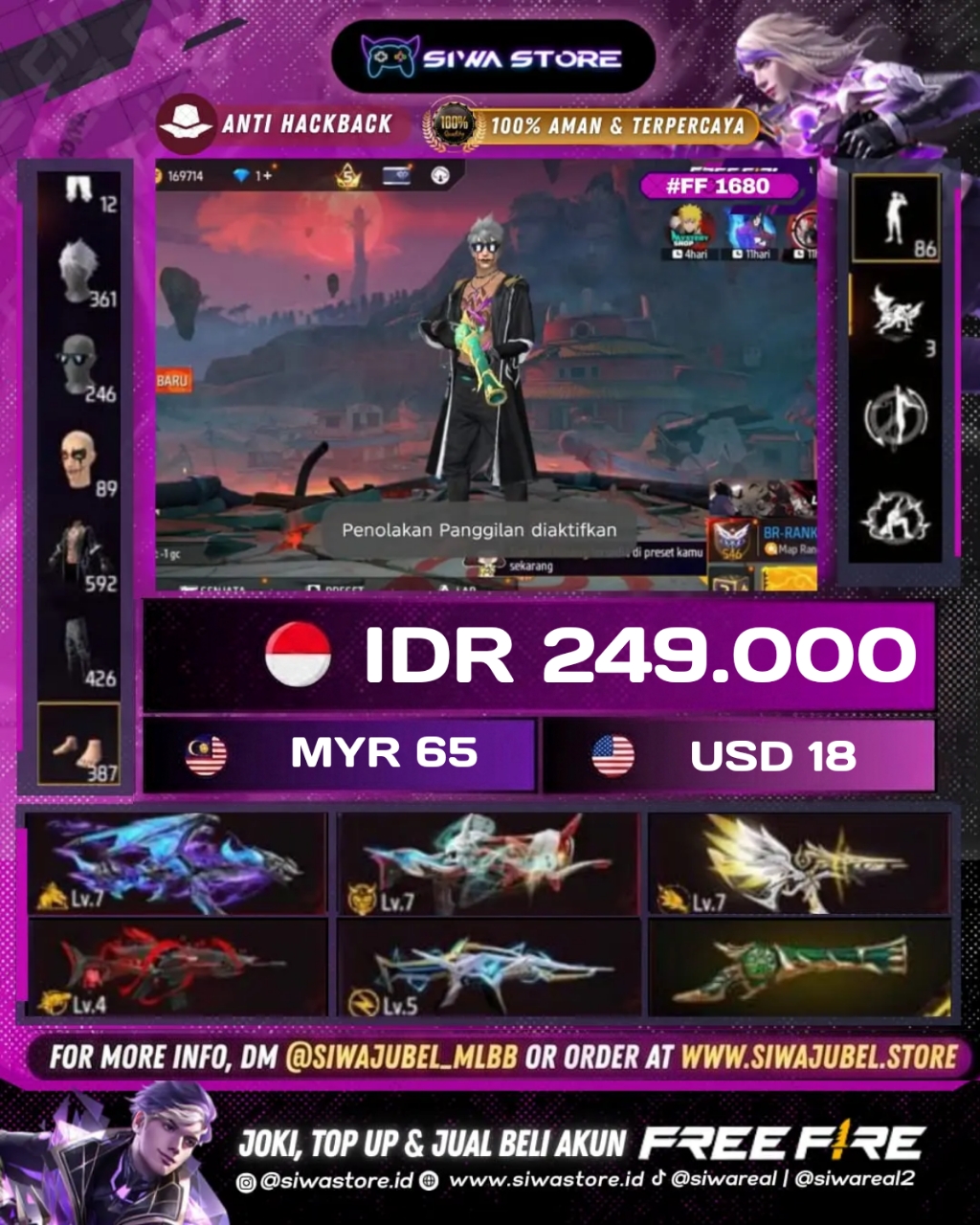 #sg2-terompet  #senjata-evo  #bundle-kakshi  #elite-pass