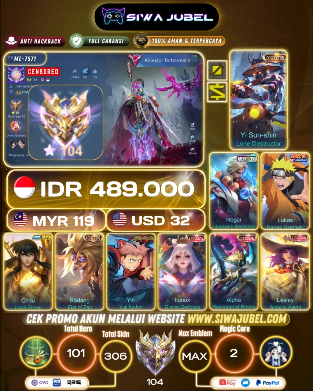Yi Sun-shin - Lone Destructor (Collector)