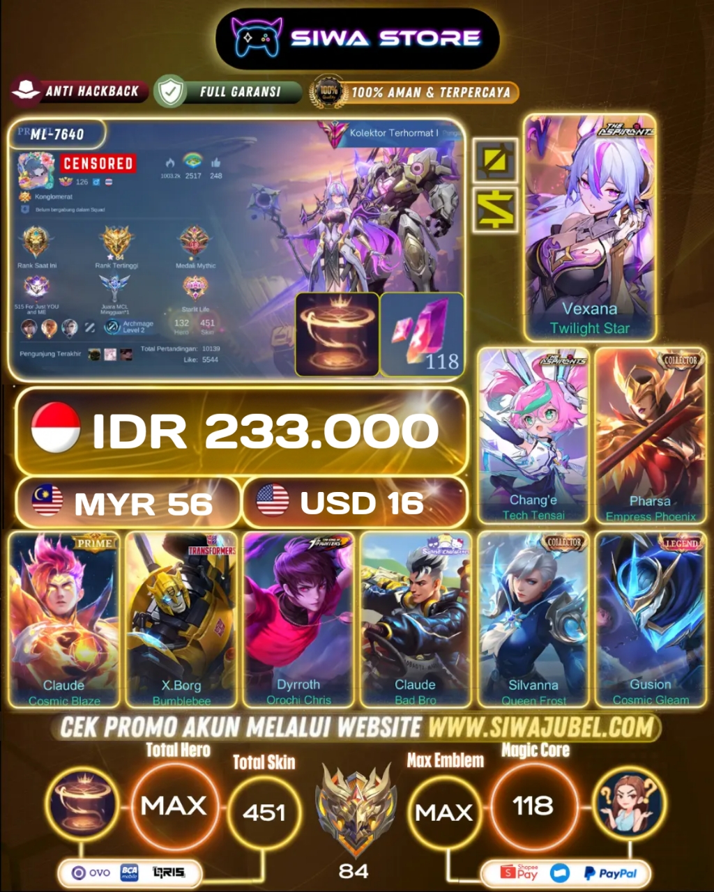 Vexana - Twilight Star (Aspirants)