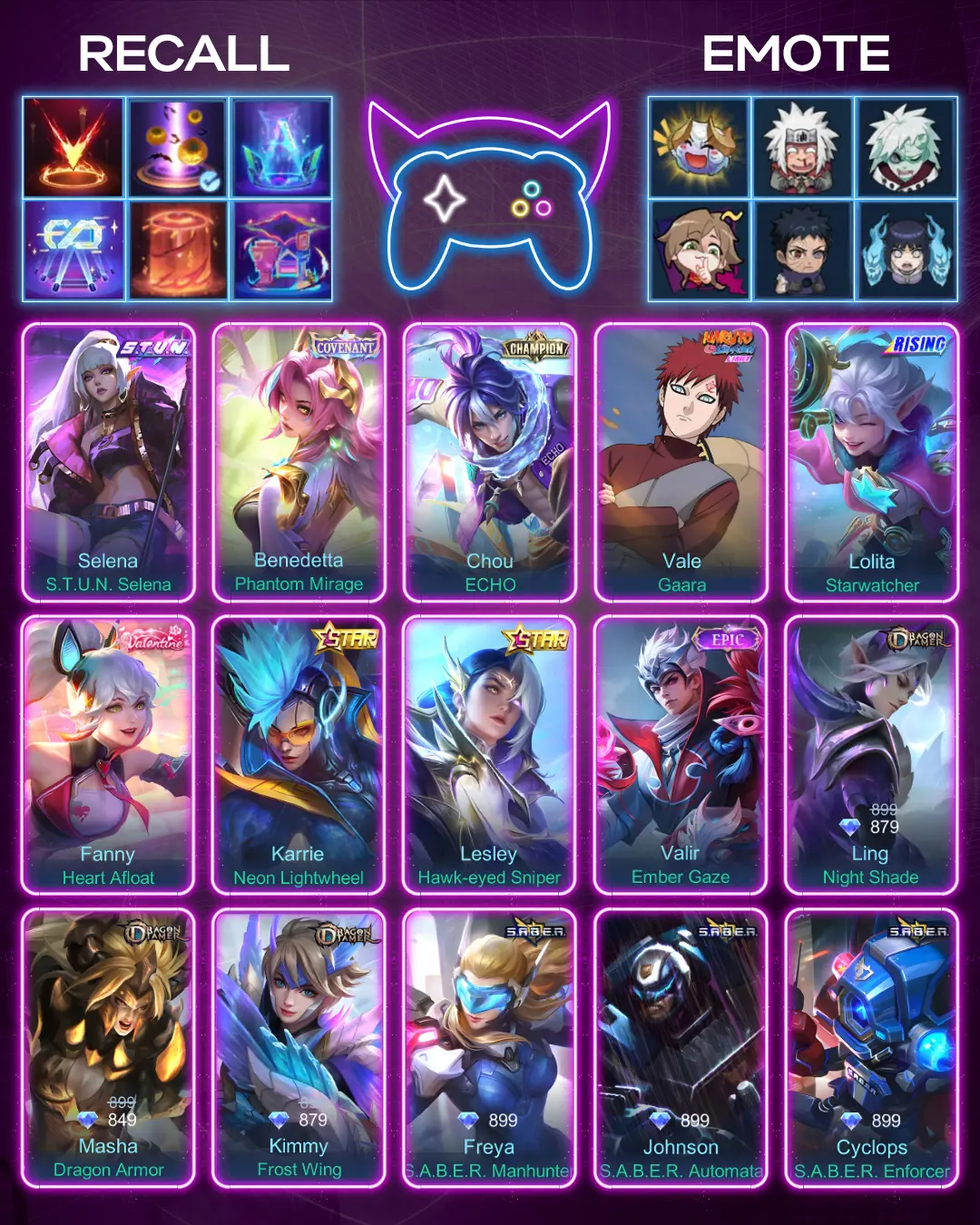 Lunox - Divine Goddess (Legend)