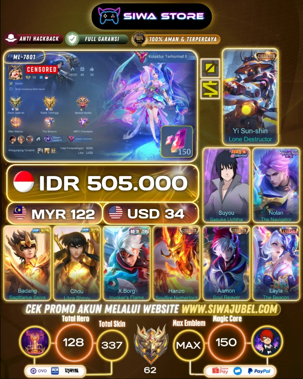 Yi Sun-shin - Lone Destructor (Collector)