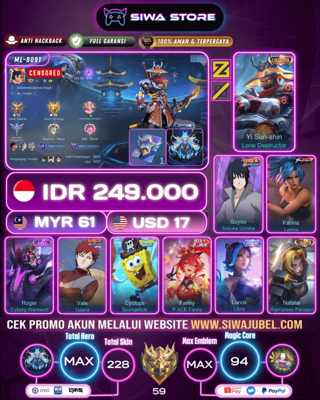 Yi Sun-shin - Lone Destructor (Collector)