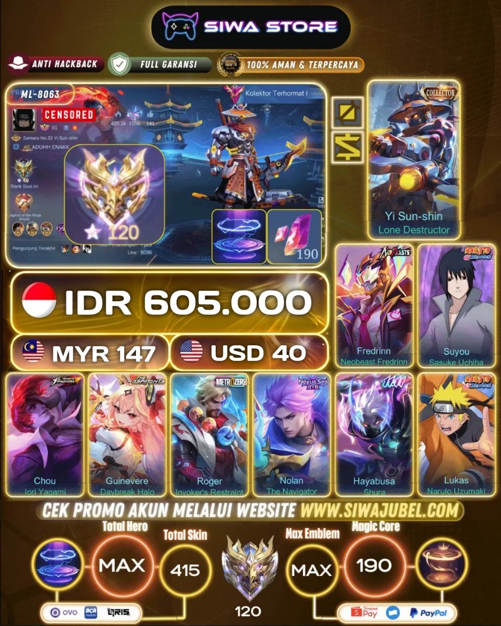 Yi Sun-shin - Lone Destructor (Collector)